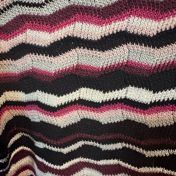 Austin Reed zigzag-woven multicolor scoop neck sweater. Size M - Picture 5 of 8